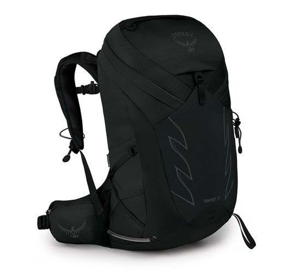 Osprey Tempest 24 Womens Hiking Backpack Stealth Black XS S