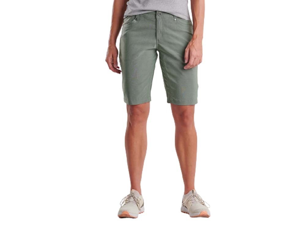 Kuhl Trekr Womens 11in Hiking Shorts - Olive - 2