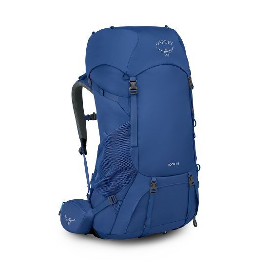 Osprey Rook 65L Mens Hiking Backpack - Astology Blue/Blue Flame