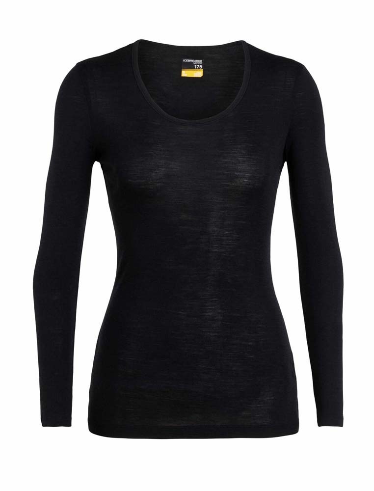 Icebreaker Merino 175 Everyday LS Scoop Neck Womens Thermal Top