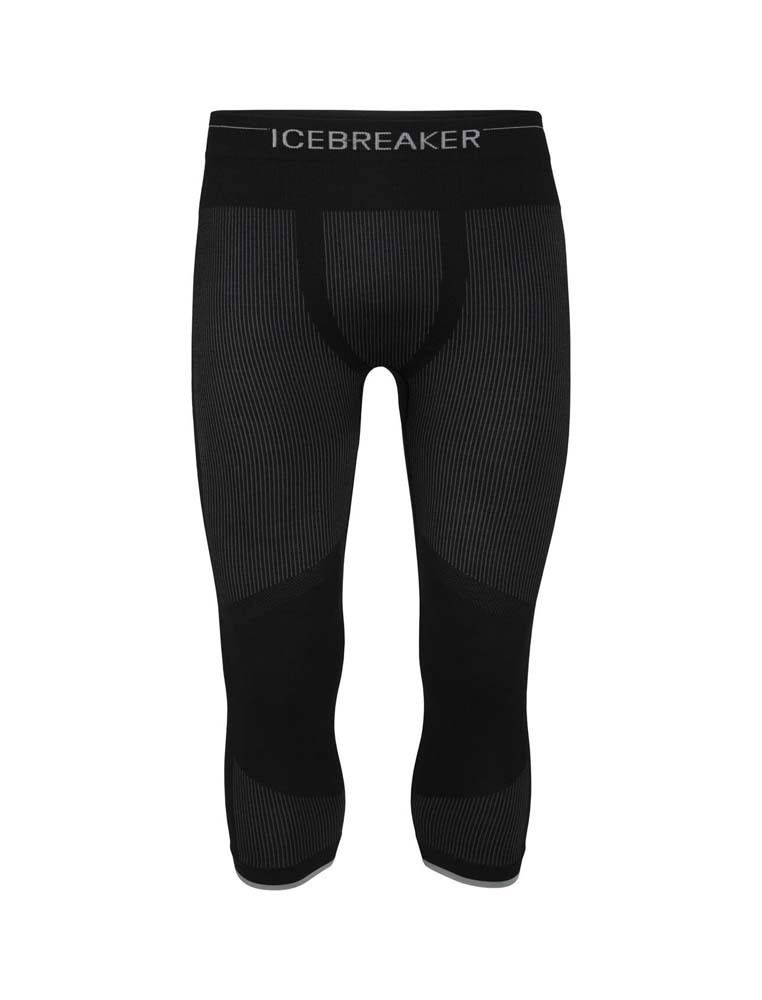 Icebreaker Merino 200 Zone Seamless 3/4 Mens Thermal Leggings