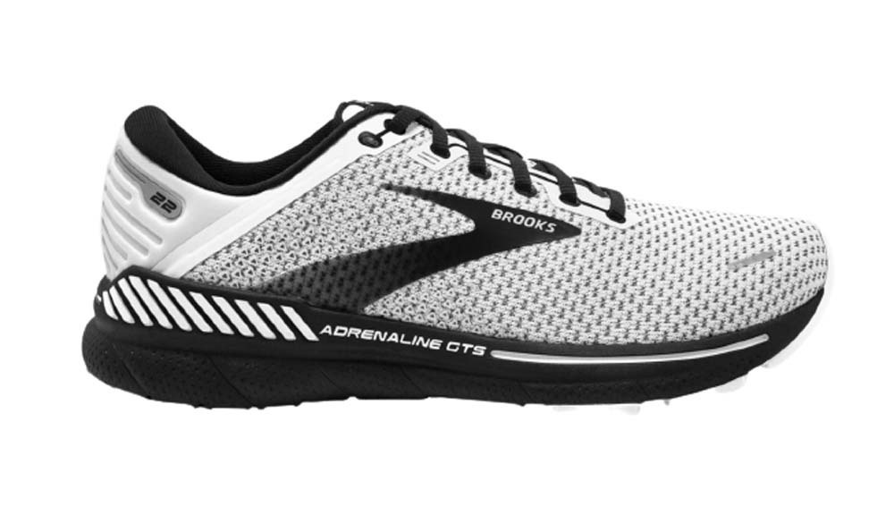 brooks all white running shoes