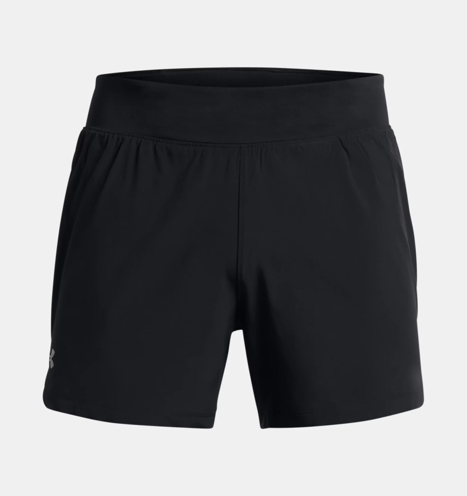 Under Armour Running Speedpocket 7 inch shorts in grey