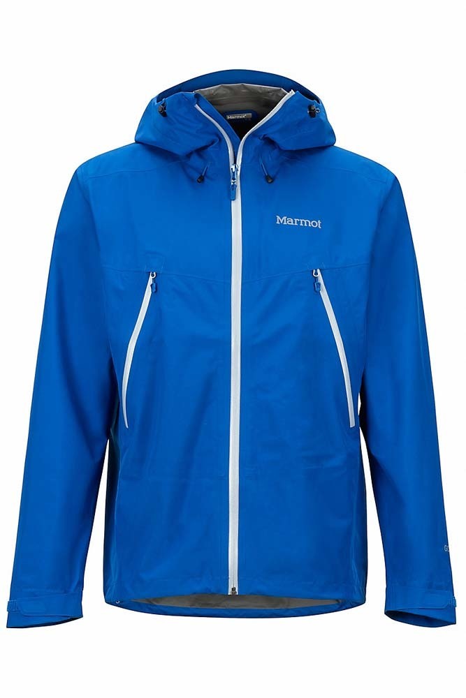 Marmot Knife Edge Lightweight GoreTex Mens Waterproof Jacket Cerulean