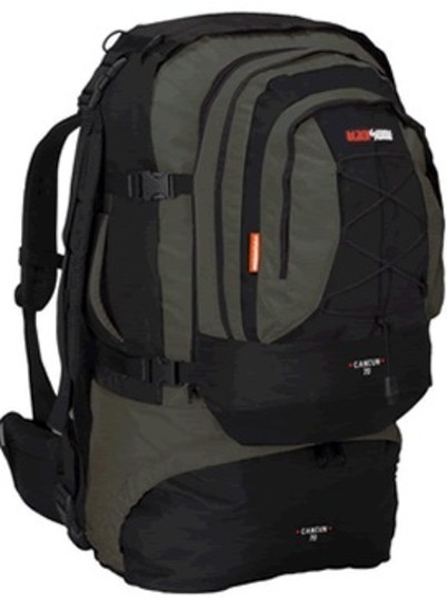 backpack with removable daypack