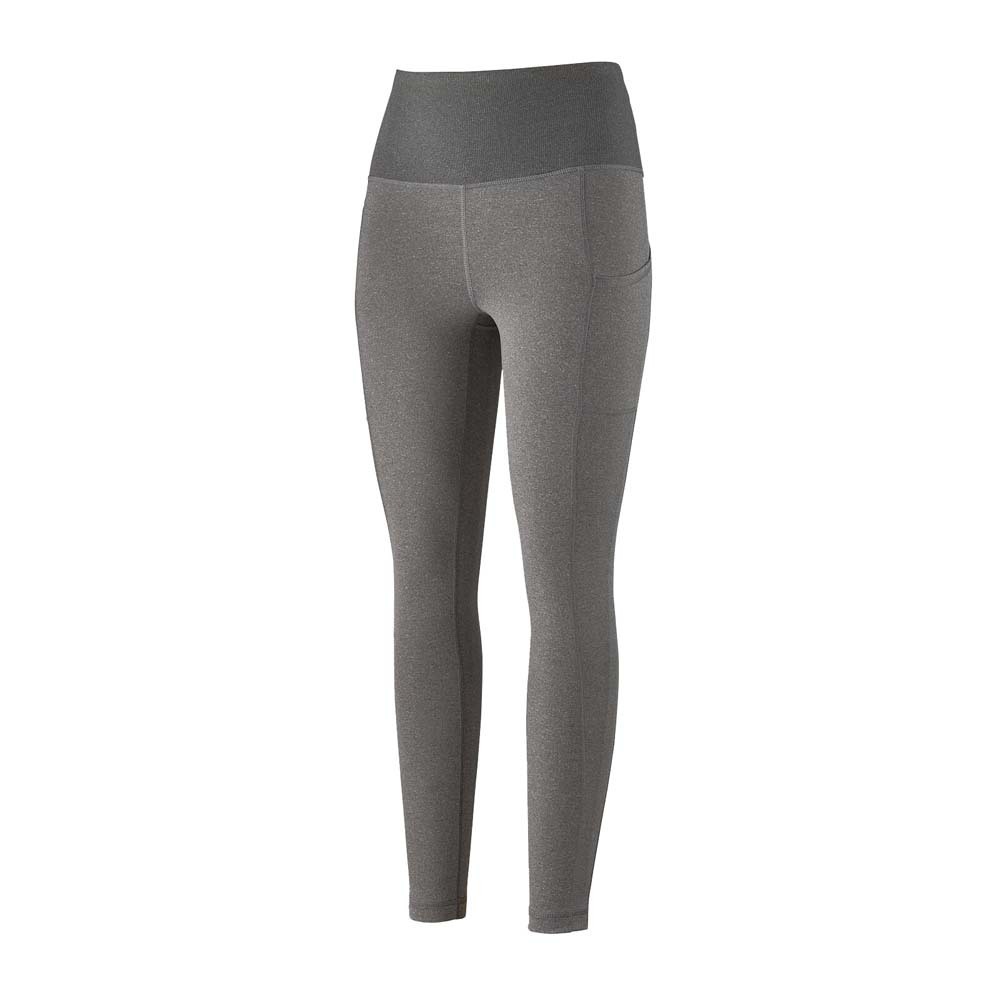 Patagonia LW Pack Out Womens Tights - Forge Grey - L