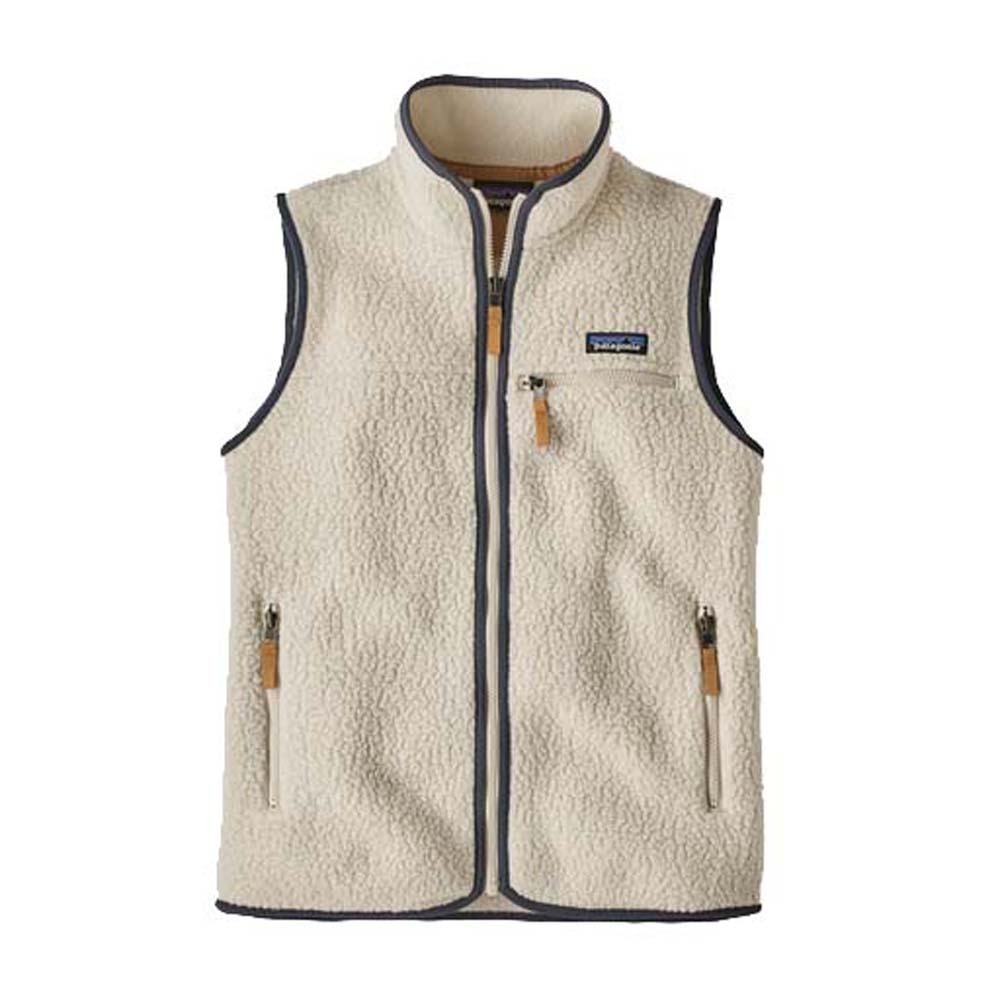 Patagonia Retro Pile Womens Fleece Vest Pelican L