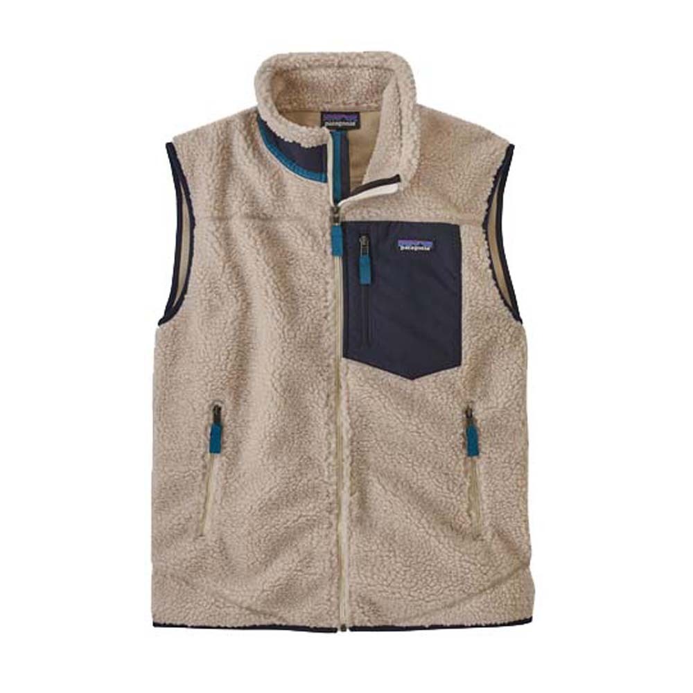 Patagonia Classic Retro X Fleece Mens Vest Natural M