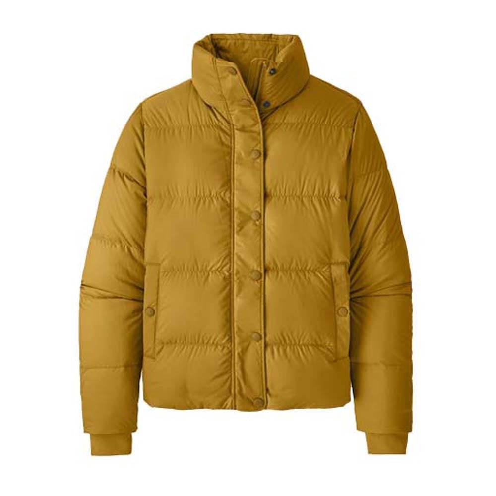 Womens yellow patagonia jacket new arrivals