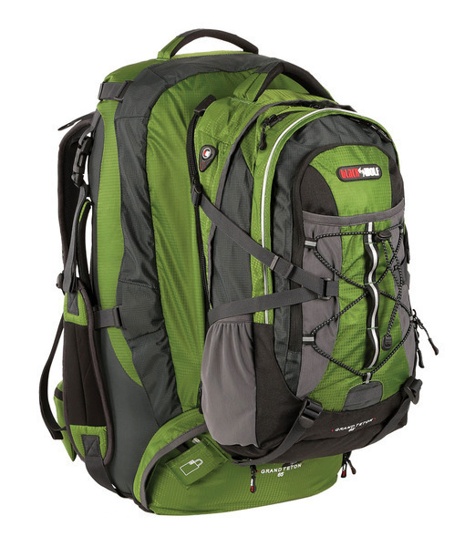 black wolf backpack