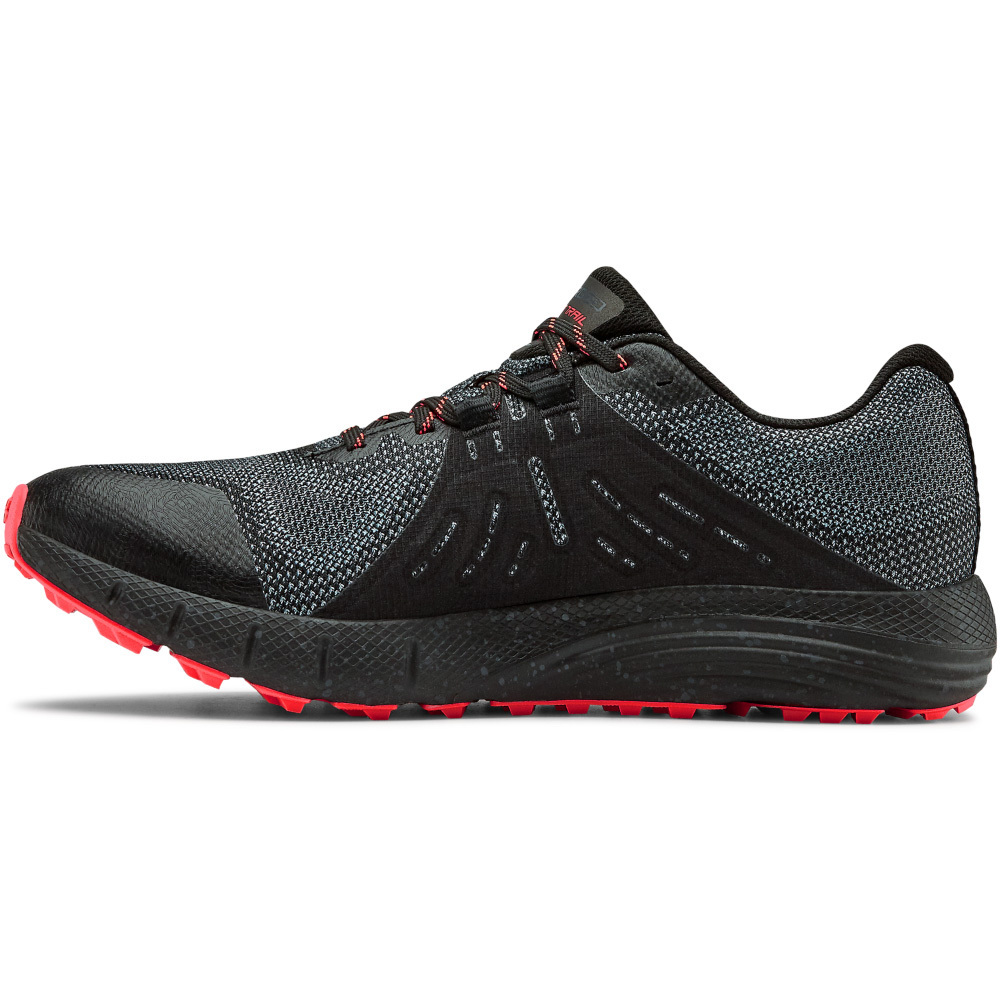 mens black under armour running shoes