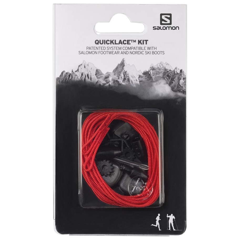 Salomon Quicklace Kit Replacement Laces Red