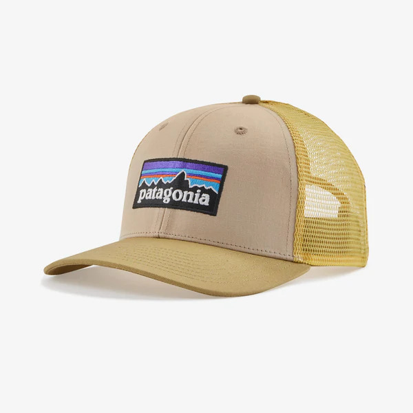 Patagonia P-6 Logo Trucker Hat - Oar Tan