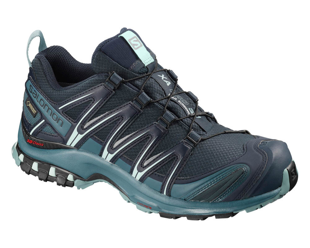 salomon waterproof trail running shoes womens