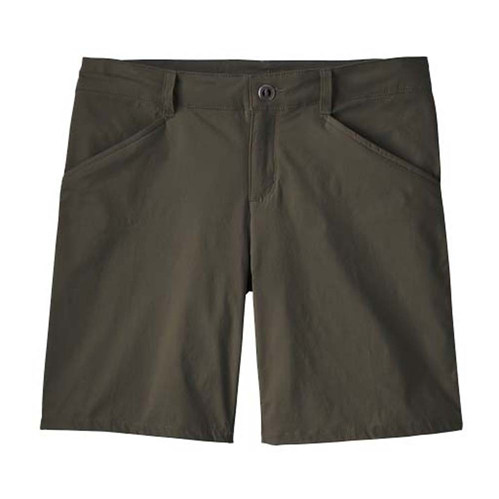Patagonia Quandary Womens Hiking Shorts 7 in. Basin Green 12