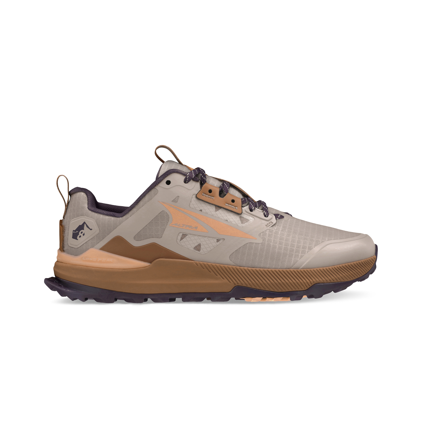 Altra Lone Peak 8 Womens Trail Running Shoes Taupe US10
