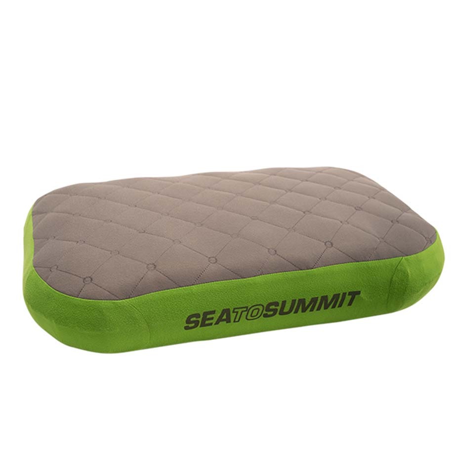 Sea To Summit Aeros Inflatable Premium Pillow Deluxe Green