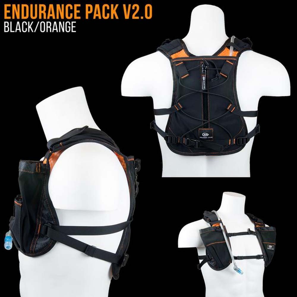 orange hydration pack