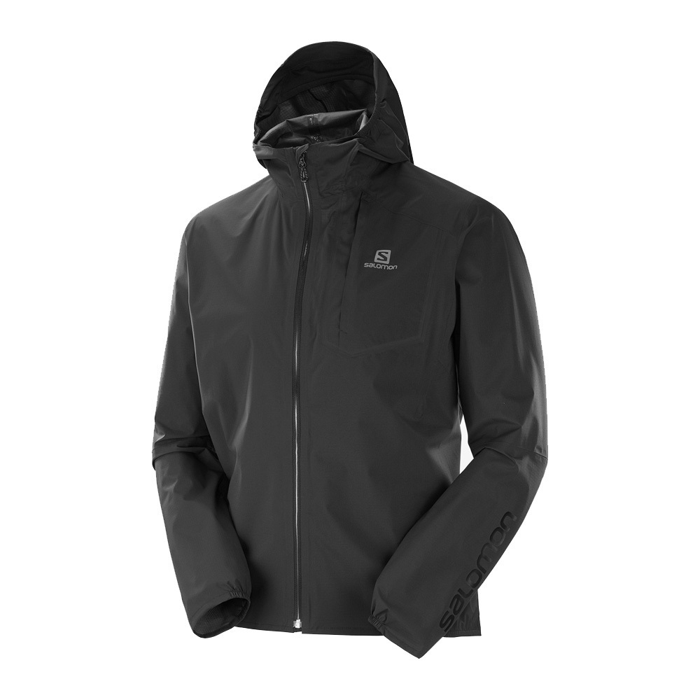 salomon mens running jacket