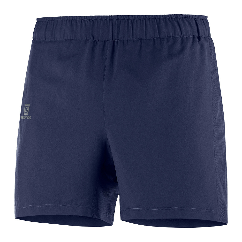 salomon mens running shorts