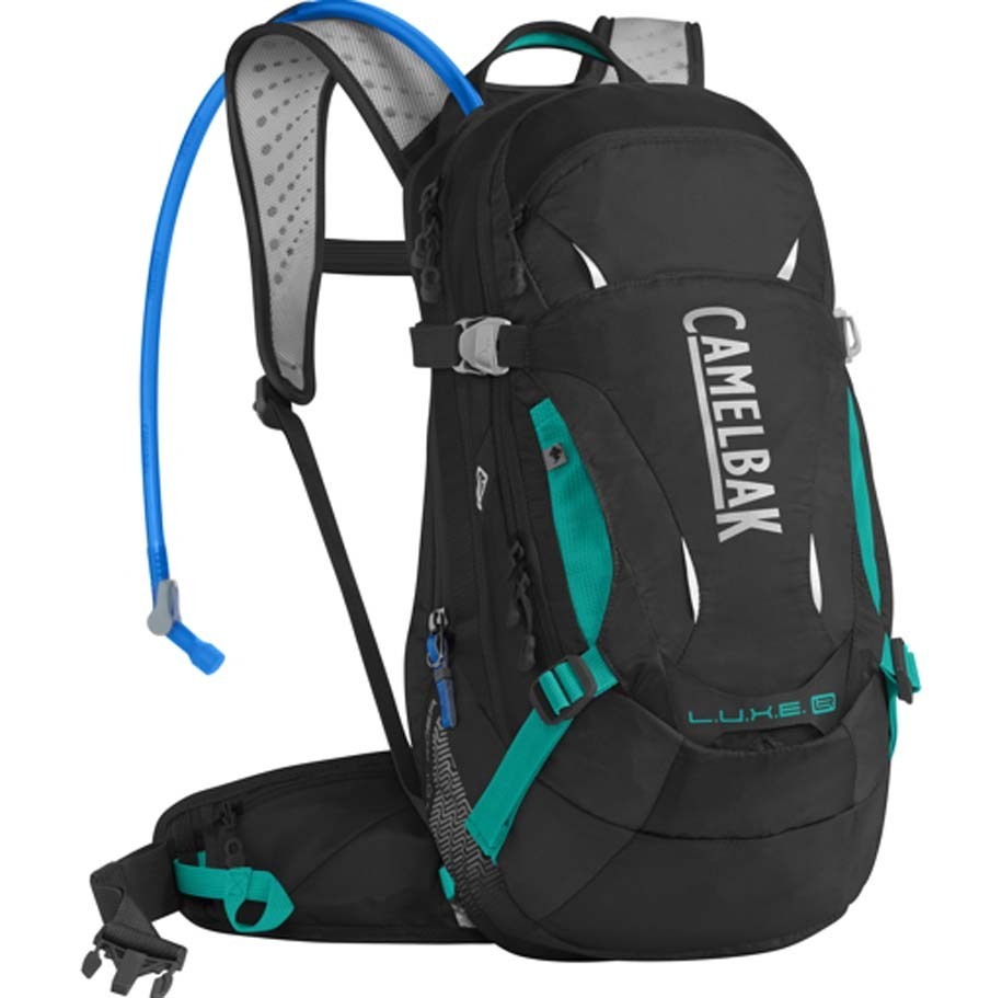 Camelbak Luxe LR 14L Hydration Pack with 3L Bladder Black/Jade