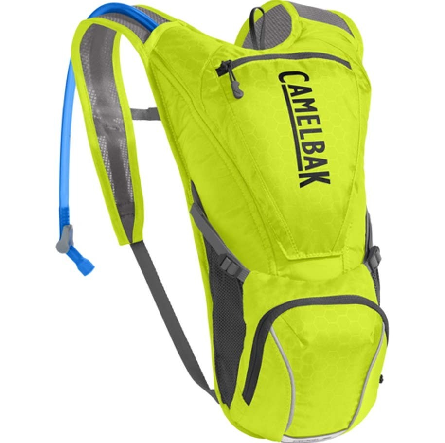 Camelbak Rogue Hydration Pack with 2.5L Bladder Lime Punch/Silver