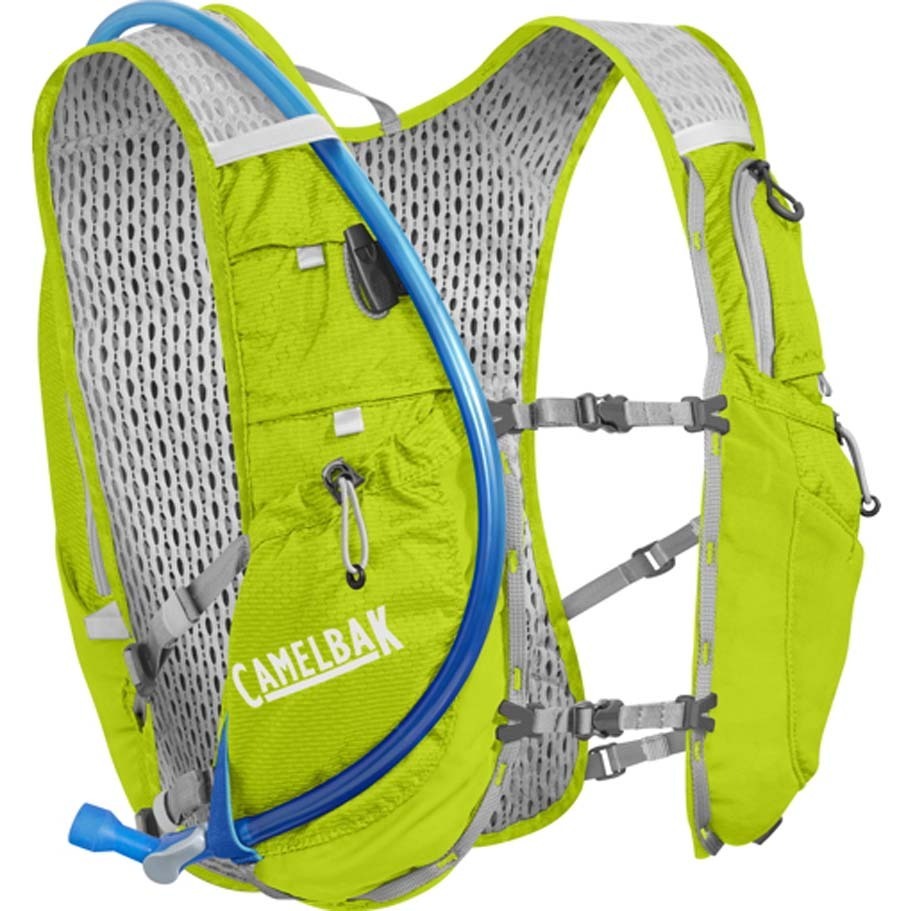 Camelbak Ultra 10L Trail Running Hydration Vest 2L Lime/Silver