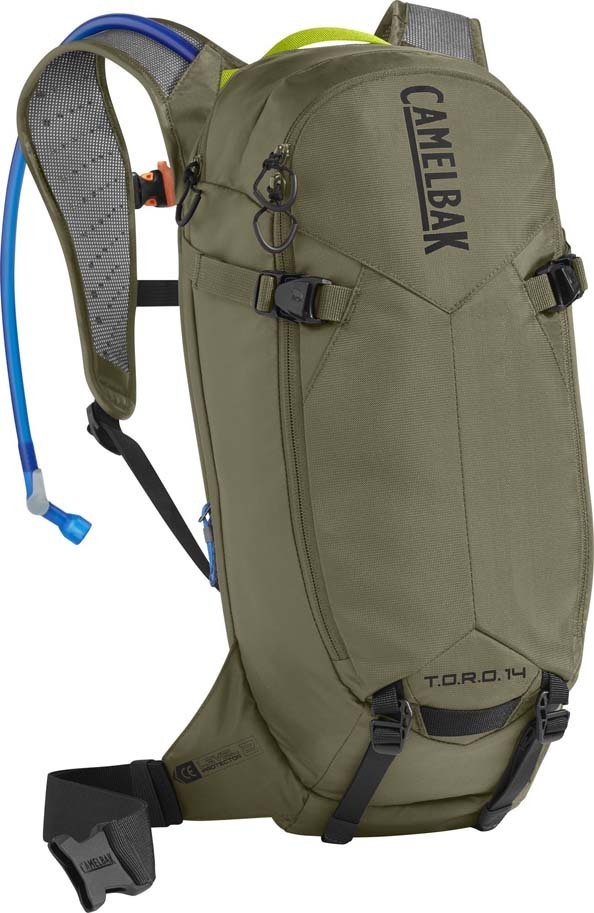 camelbak with back protector