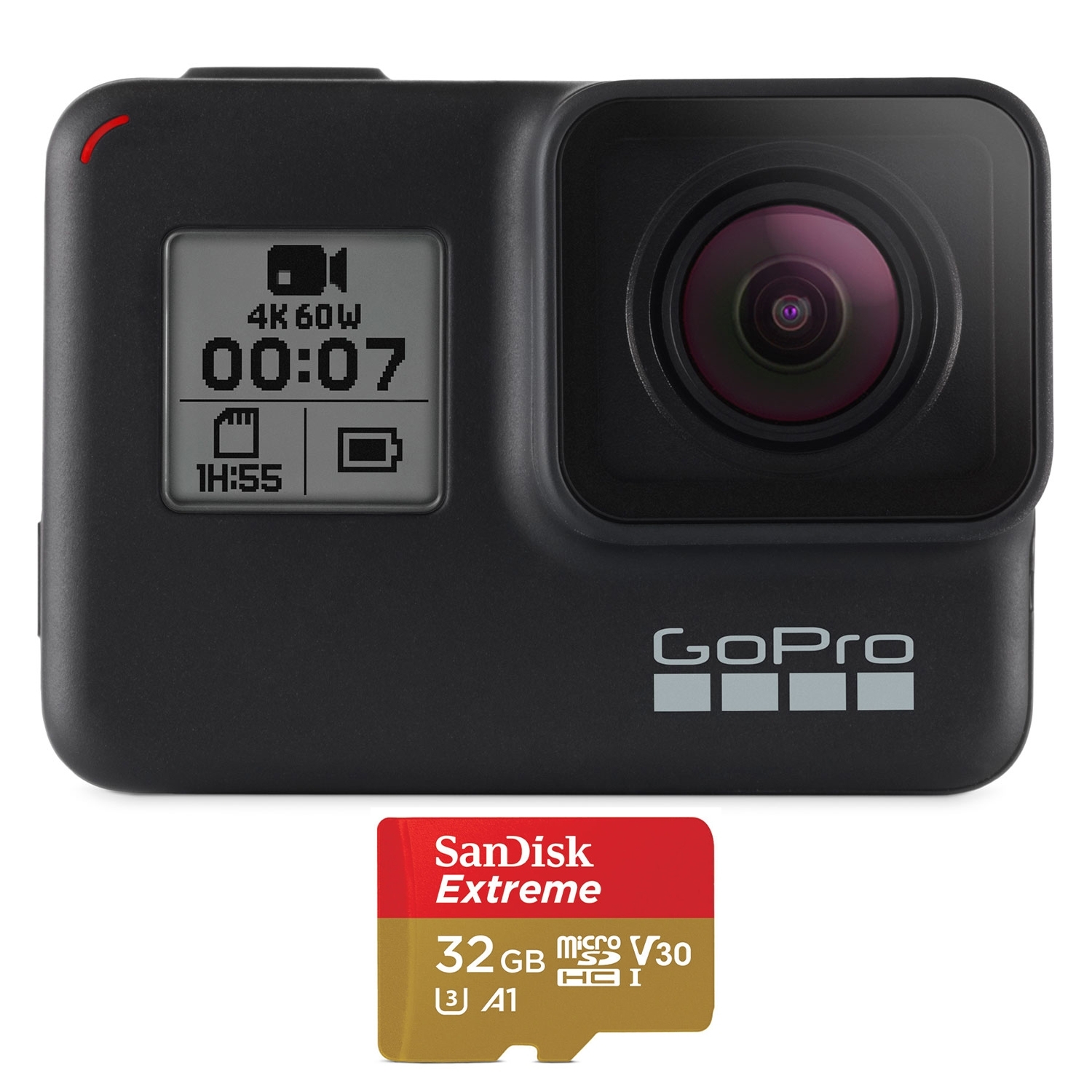 GoPro HERO7 Black Camera PLUS Bonus SD Card | eBay