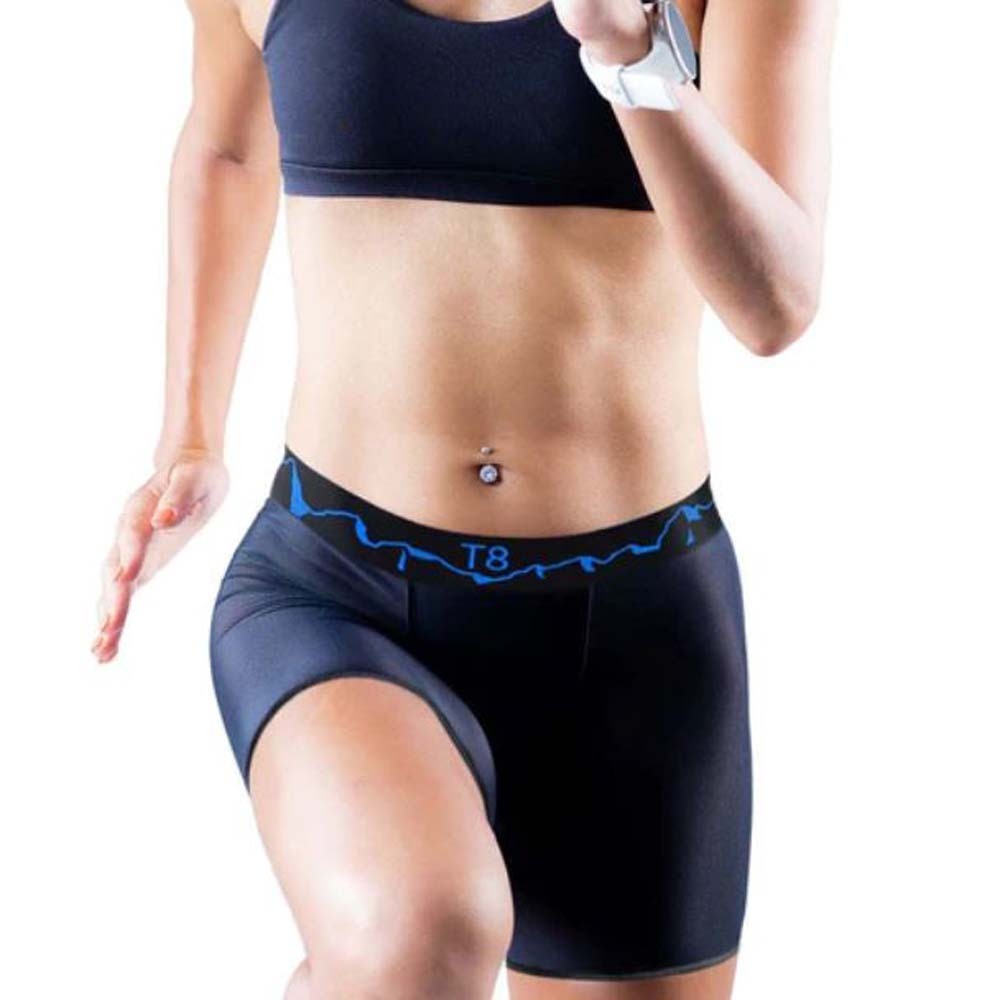 T8 Commandos Womens Running Underwear - Black - S