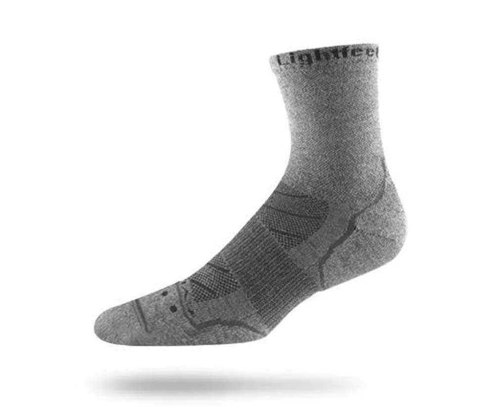 Lightfeet Evolution Trail Half Crew Unisex Running Socks Light