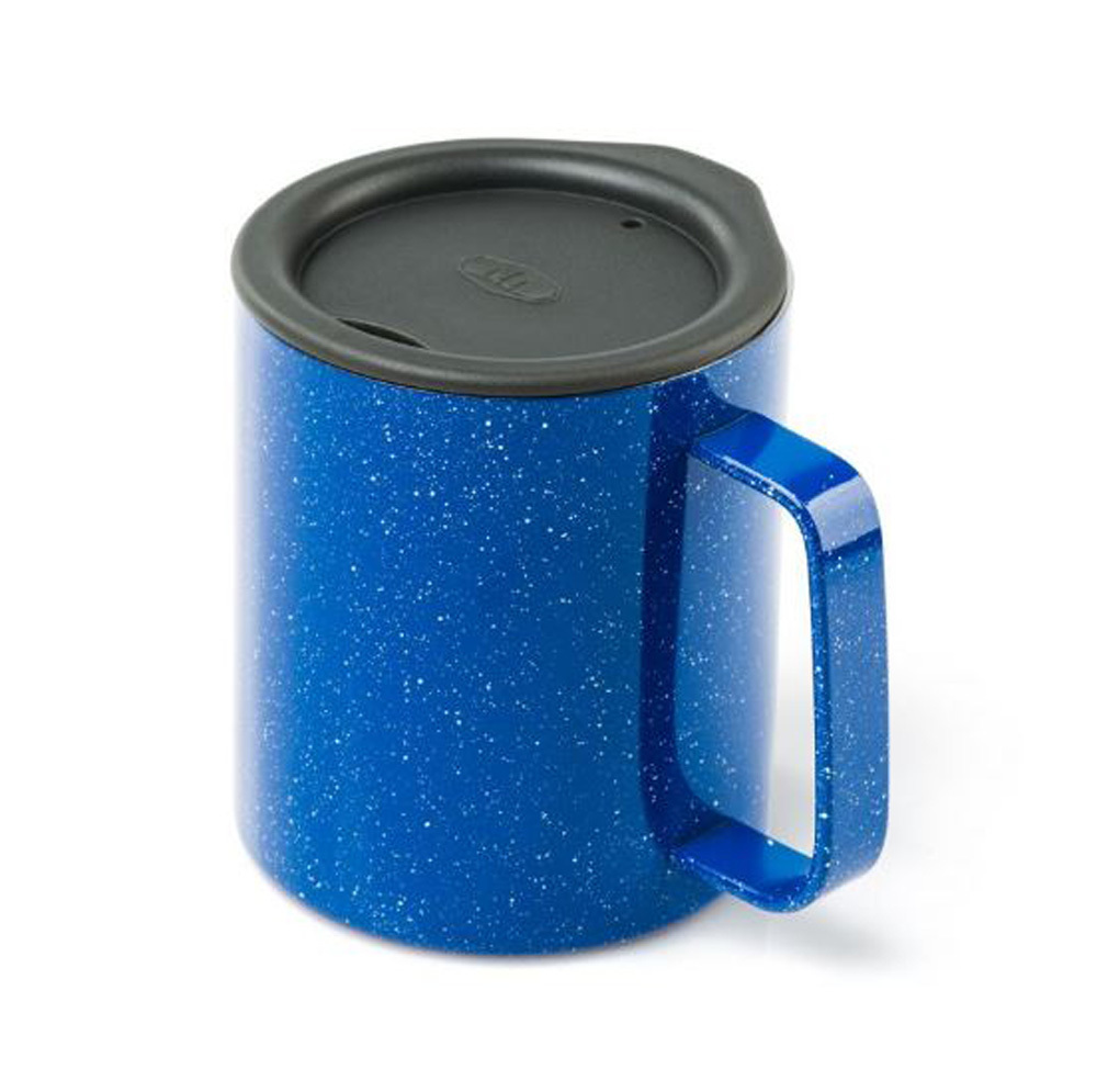 oz Camp Cup Blue Speckle GSI Outdoors Glacier Stainless 15 fl