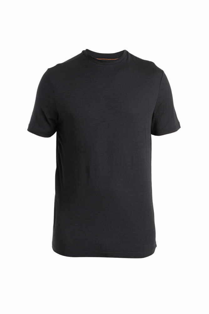 Icebreaker Merino 150 Tech Lite III Mens Short Sleeve T-Shirt - Black - L
