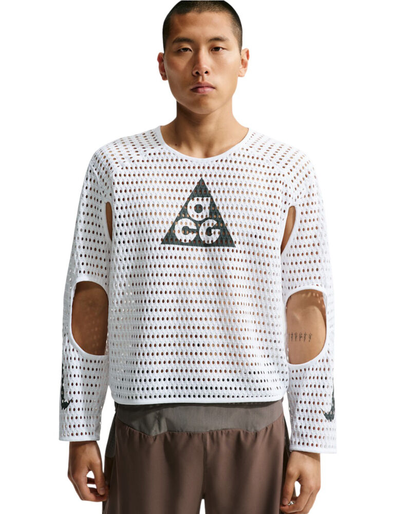 ACG Radical AirFlow NXT メンズ Dri-FIT Mサイズ Nike ACG Radical AirFlow Mens Long-Sleeve Top - White - L