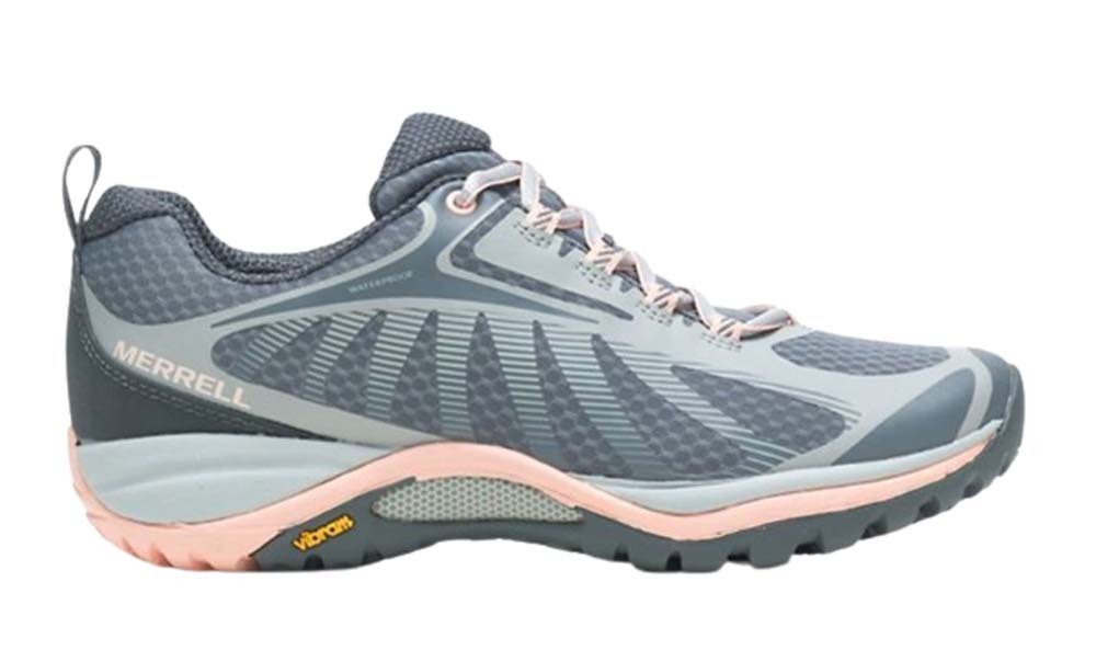 Merrell Siren Edge 3 Womens Waterproof Hiking Shoes Paloma Peach