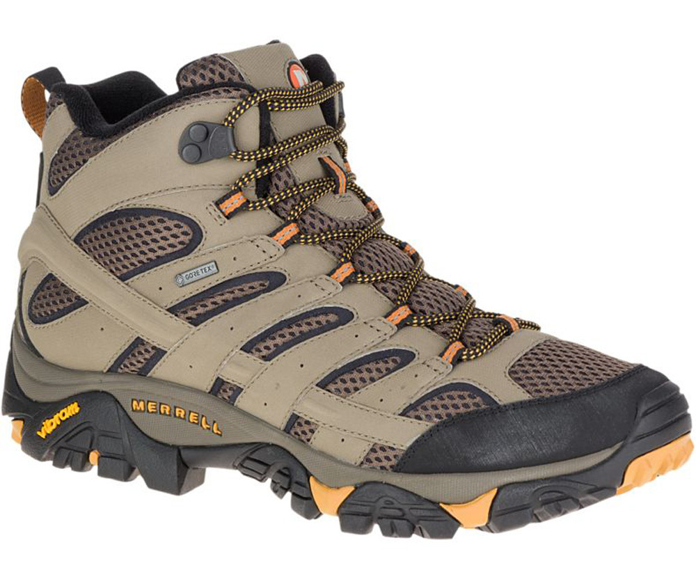 merrell mens wide hiking shoes