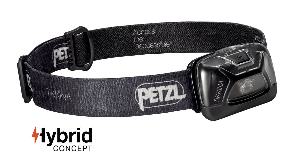 Petzl Tikkina Hybrid Concept 150 Lumen Headlamp - Black