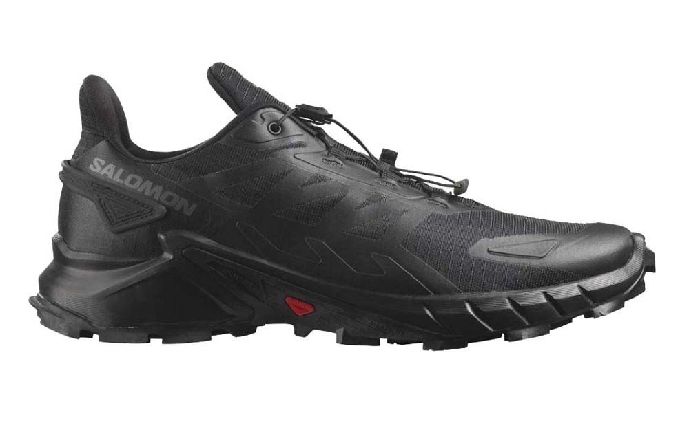 Salomon Supercross 4 Mens Trail Running Shoes Black