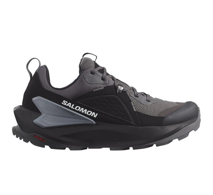 Salomon Elixir GTX Mens Hiking Shoes - Black/Magnet/Quiet Shade