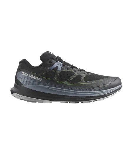 Salomon Ultra Glide 2 Mens Trail Running Shoes - Black/Flint Stone/Green Gecko