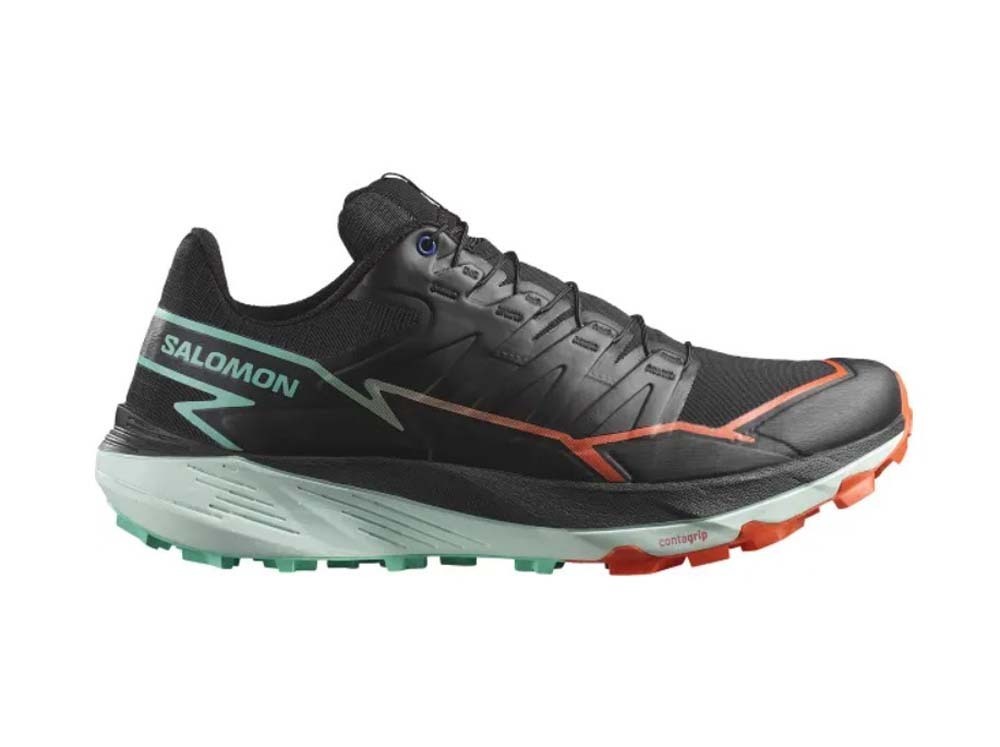 Salomon Thundercross Mens Trail Running Shoes Black/Cherry