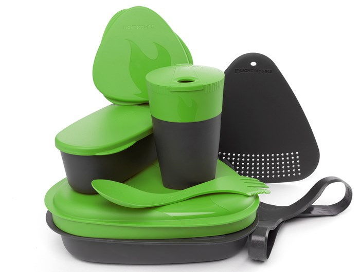 Light My Fire Outdoor Mealkit 2 0 8 Piece Green