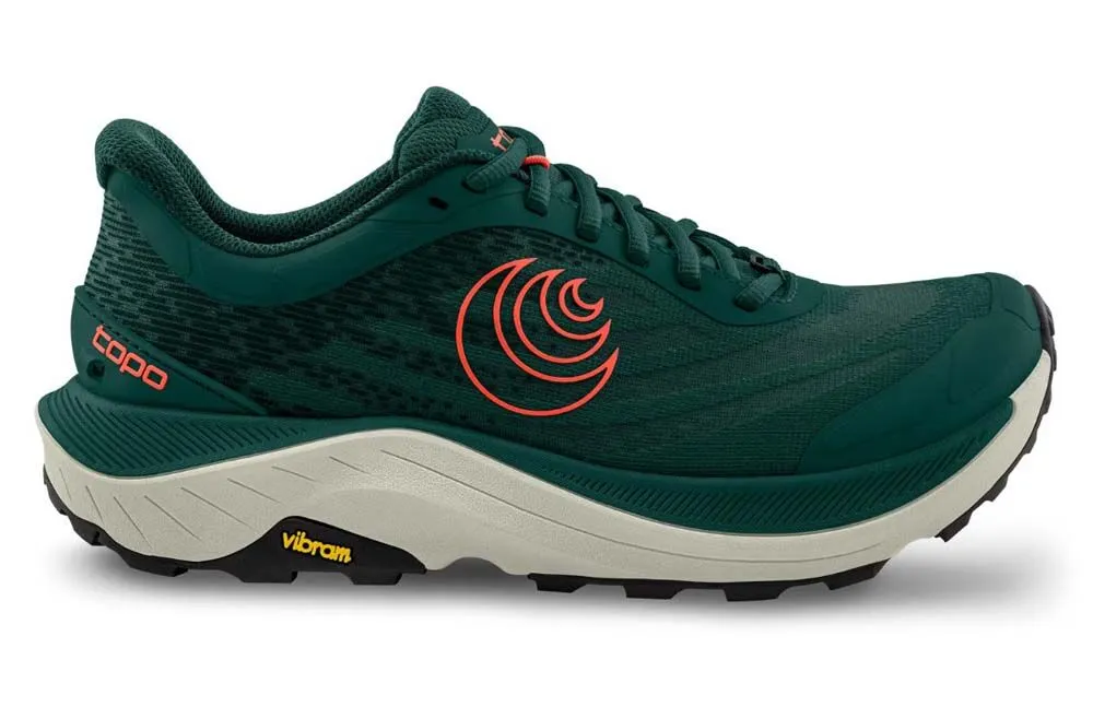 Topo Ultraventure 4 Mens Trail Running Shoes - Dark Teal/Orange - Picture 17 of 20