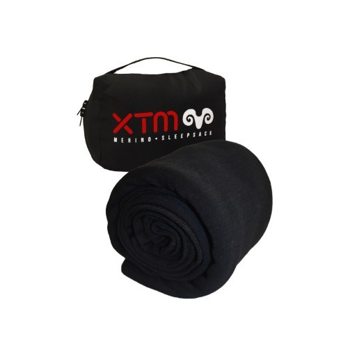 XTM Dreamliner 230 Merino Sleeping Bag Liner Black