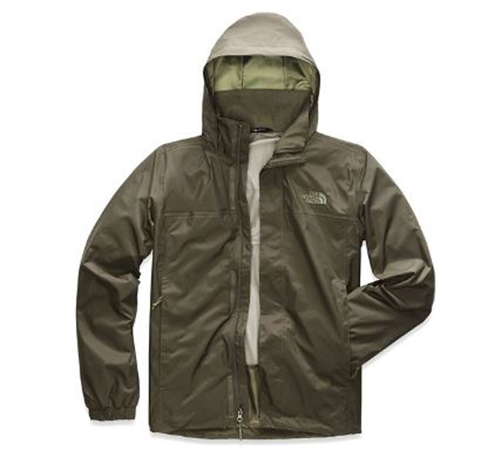 north face resolve rain jacket