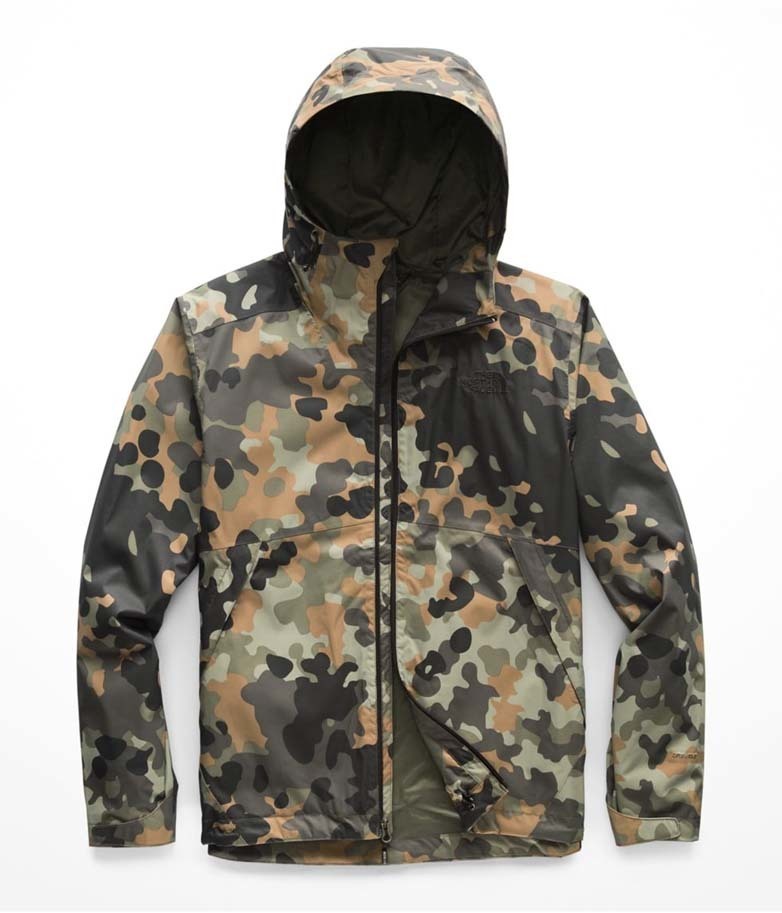 the north face men's millerton rain jacket