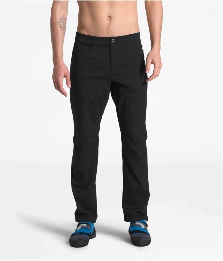 black north face trousers