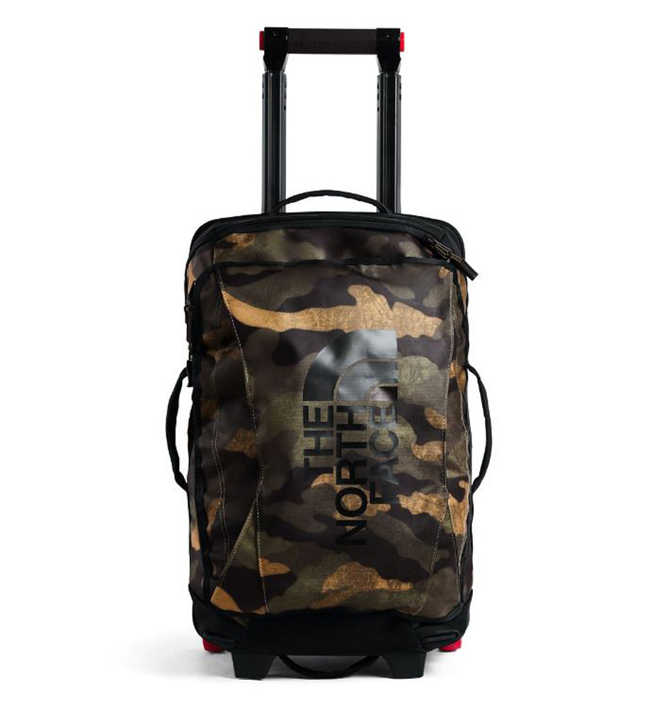camo rolling luggage
