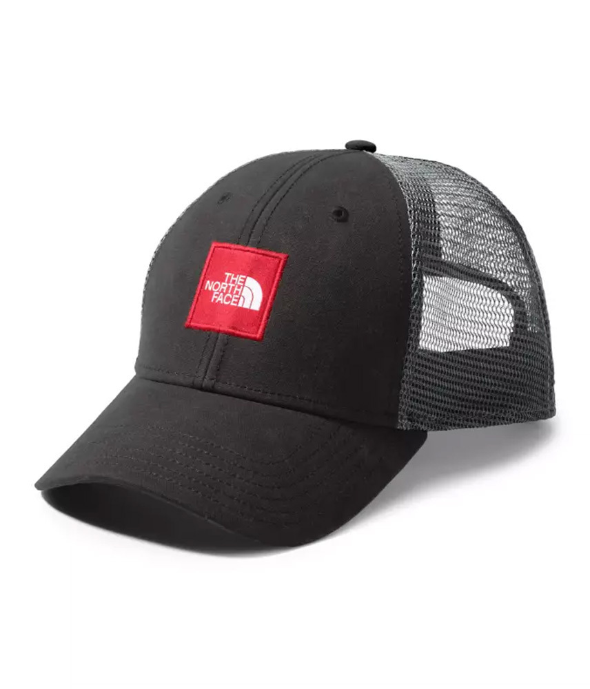 north face cap red
