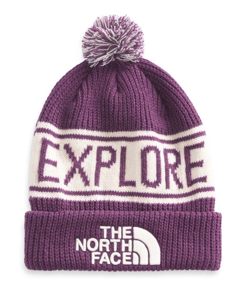 The North Face Retro TNF Pom Beanie